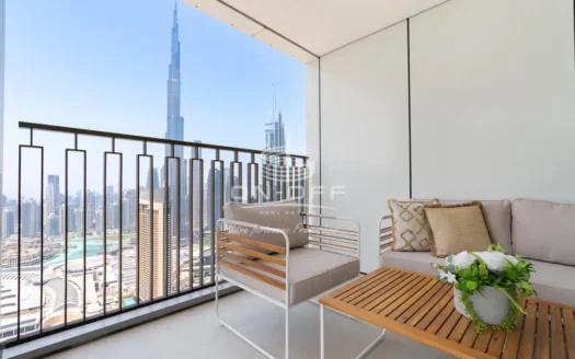 Unique offer at high floor it comes vacant and fully furnished
