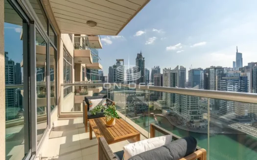 Fully Furnished  Full Marina View Spacious Layout