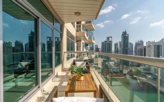 Fully Furnished  Full Marina View Spacious Layout