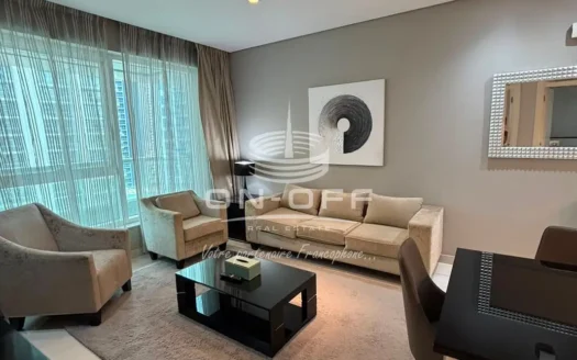 Rare 1 bedroom with Burj Khalifa view  vacant and ready to be rented