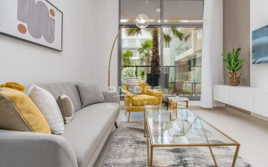 With direct pool access  hotel style  Fully Furnished