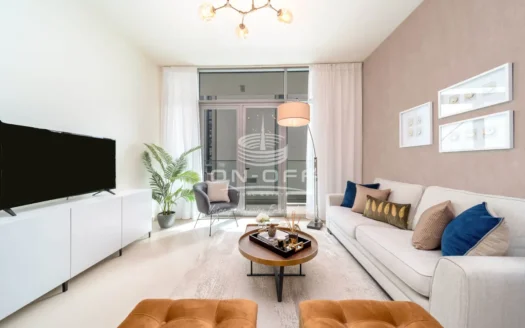 largest layout available fully furnished with park view