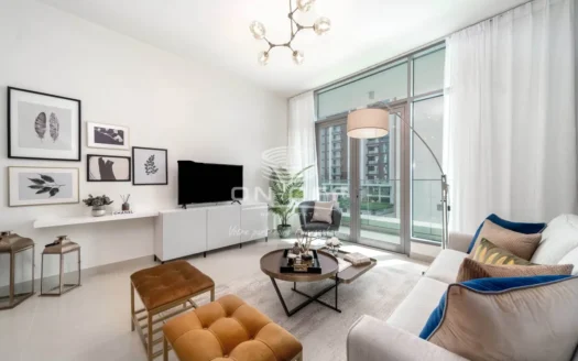 largest layout available fully furnished with park view